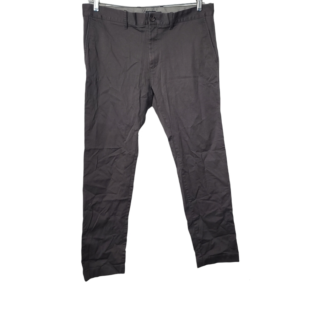 J. Crew Factory Flex Slim Brown Pants Men's 34x30